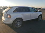 2010 Ford Edge Limited White vin: 2FMDK3KC9ABA57278