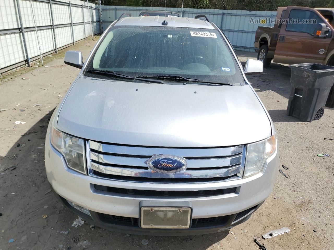 2010 Ford Edge Limited Silver vin: 2FMDK3KC9ABA80169