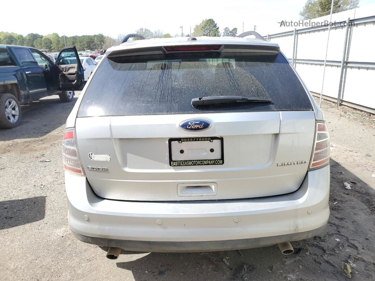 2010 Ford Edge Limited Silver vin: 2FMDK3KC9ABA80169