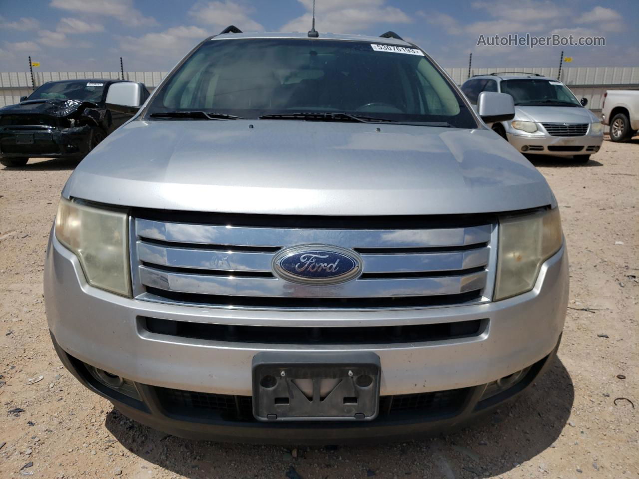 2010 Ford Edge Limited Silver vin: 2FMDK3KC9ABB08018