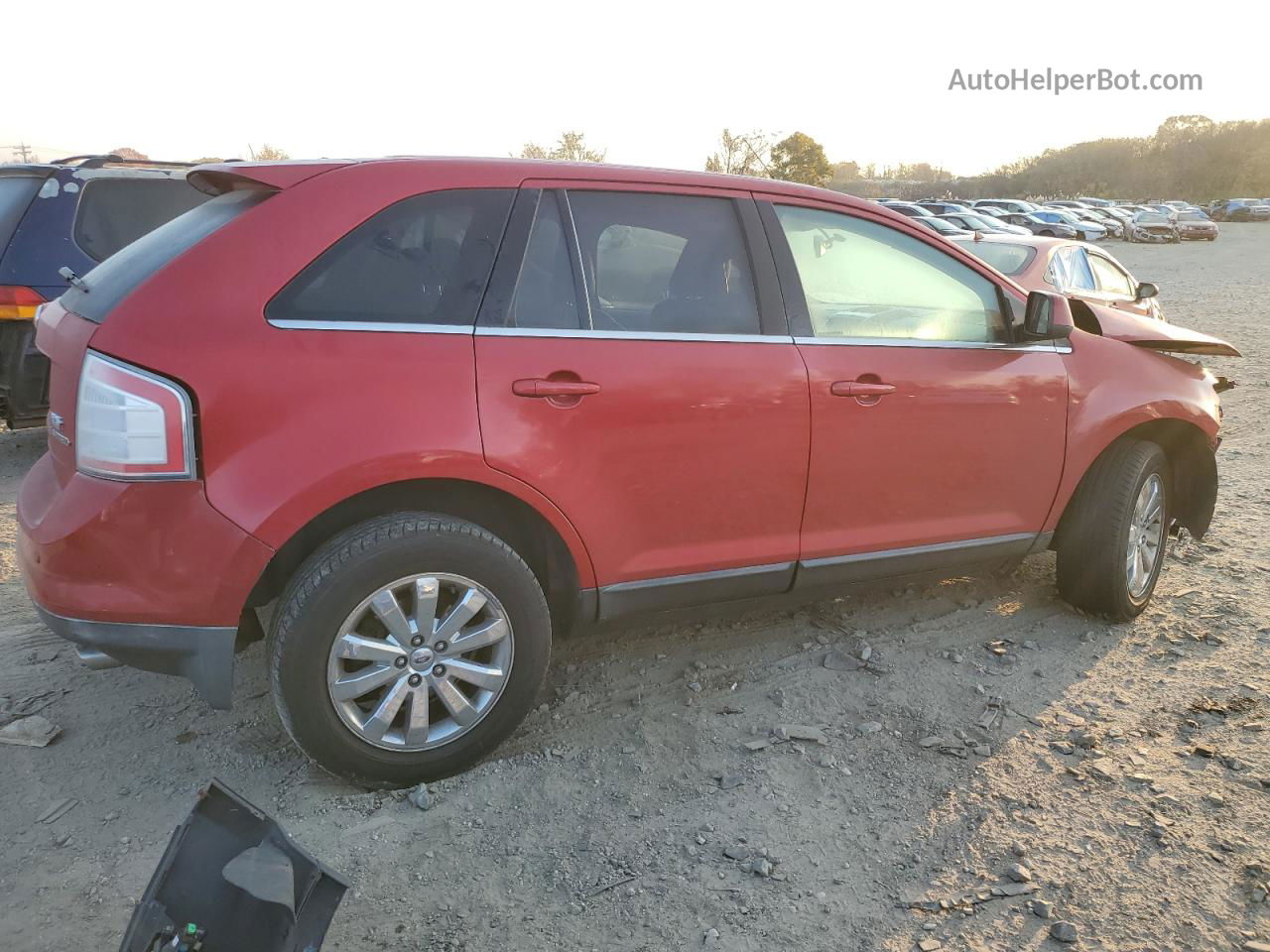 2010 Ford Edge Limited Red vin: 2FMDK3KC9ABB63049