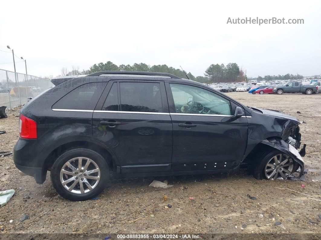 2014 Ford Edge Limited Черный vin: 2FMDK3KC9EBB16478