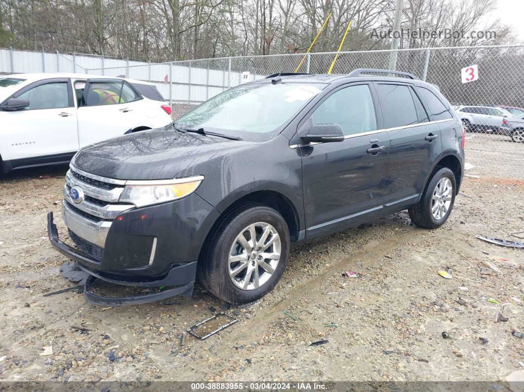 2014 Ford Edge Limited Black vin: 2FMDK3KC9EBB16478