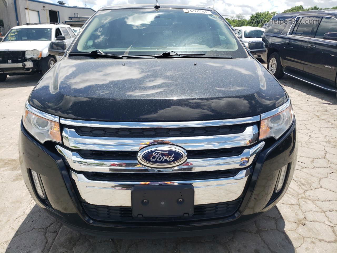 2014 Ford Edge Limited Черный vin: 2FMDK3KC9EBB75613