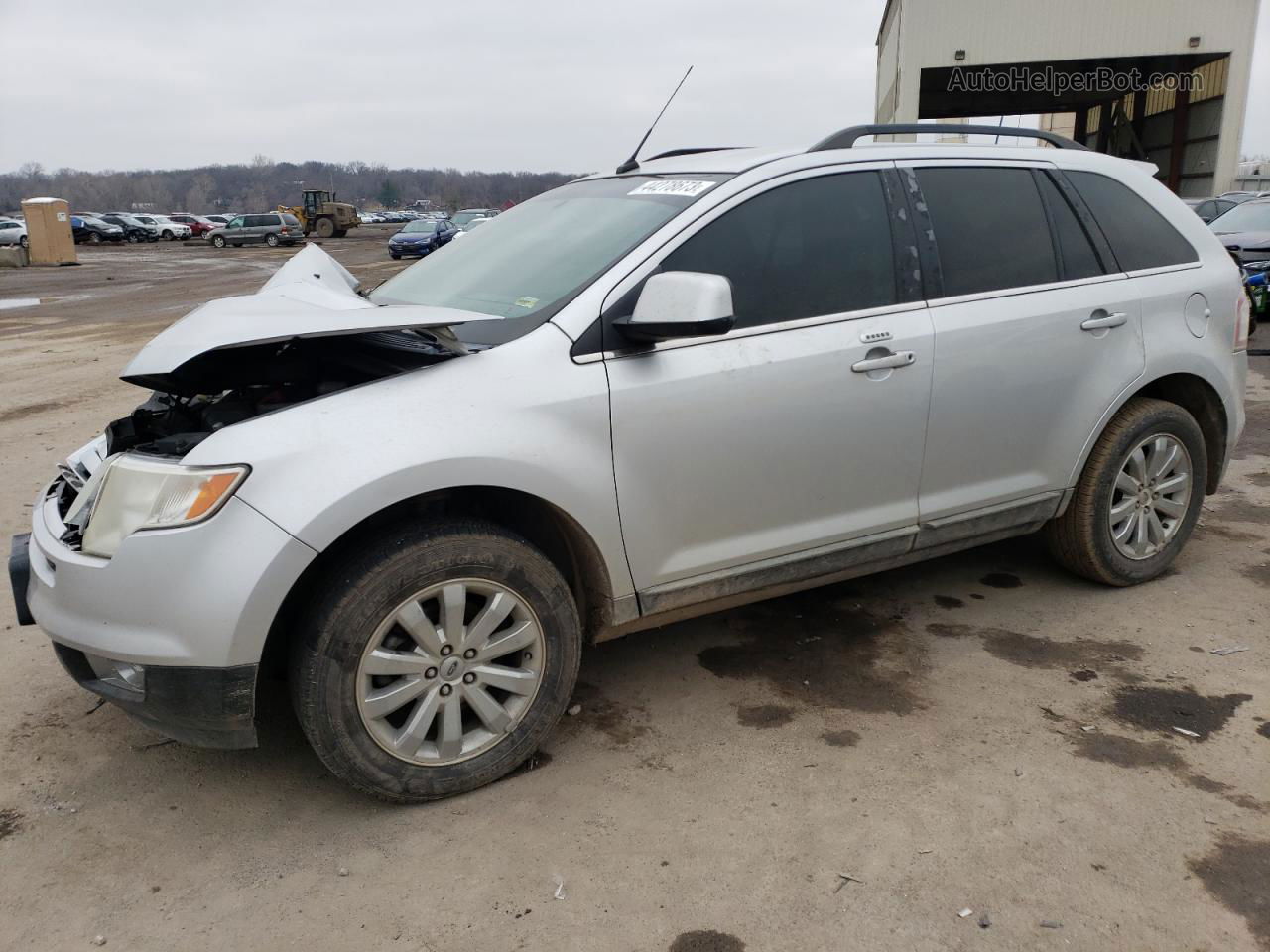 2010 Ford Edge Limited Silver vin: 2FMDK3KCXABA33541