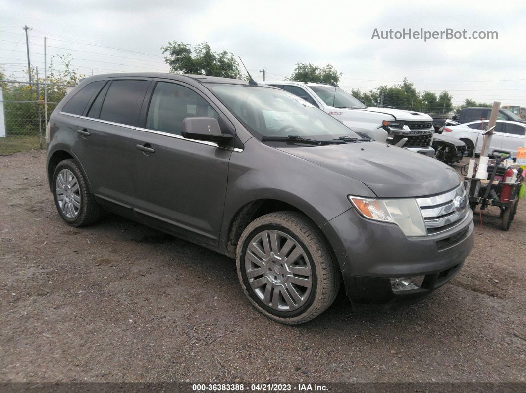 2010 Ford Edge Limited Серый vin: 2FMDK3KCXABA35581