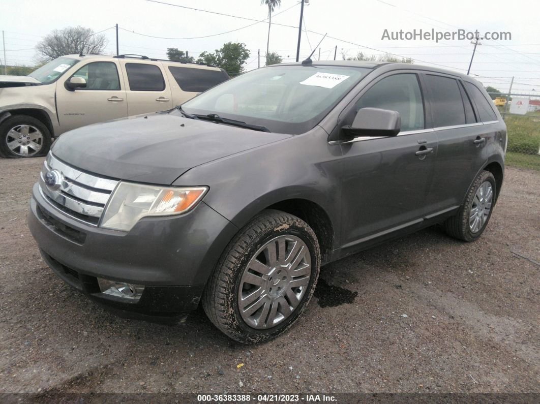 2010 Ford Edge Limited Gray vin: 2FMDK3KCXABA35581