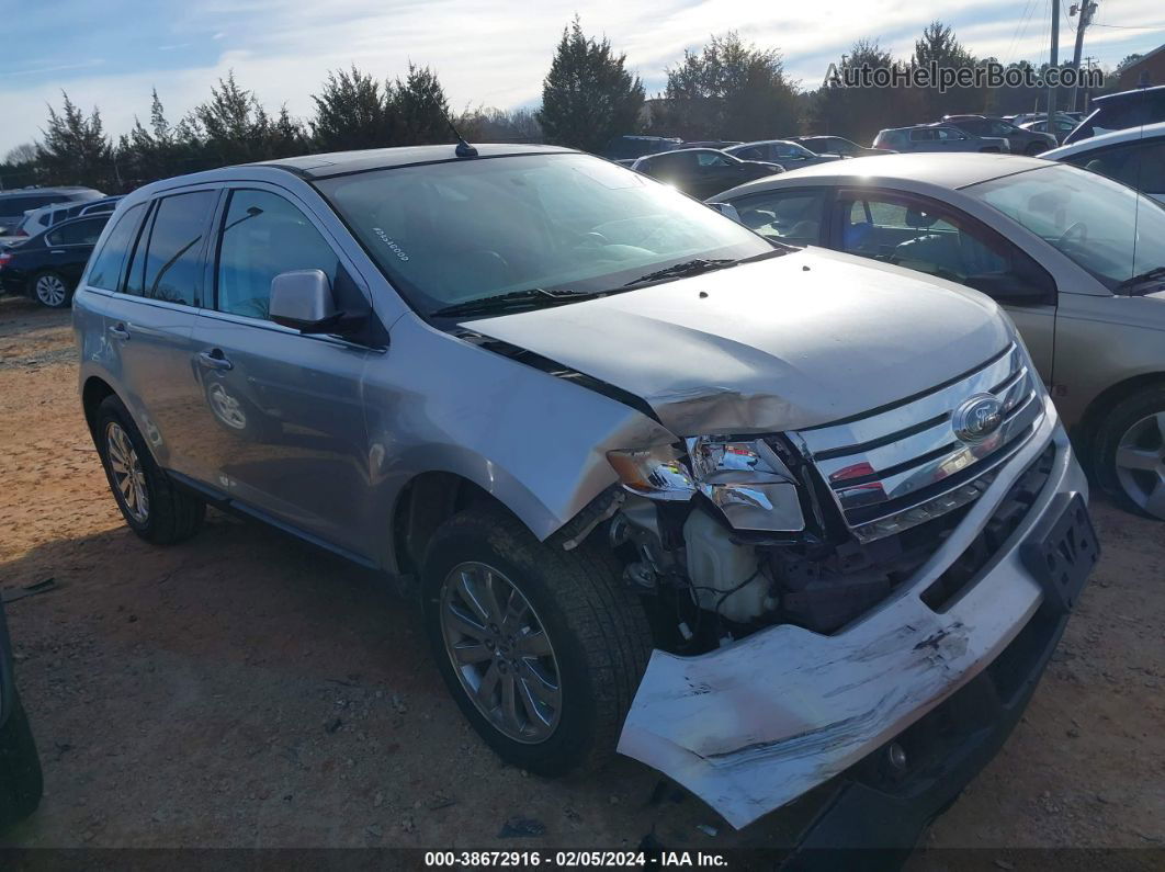 2010 Ford Edge Limited Silver vin: 2FMDK3KCXABA48685