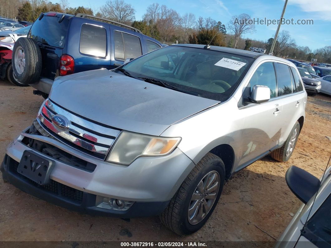 2010 Ford Edge Limited Silver vin: 2FMDK3KCXABA48685