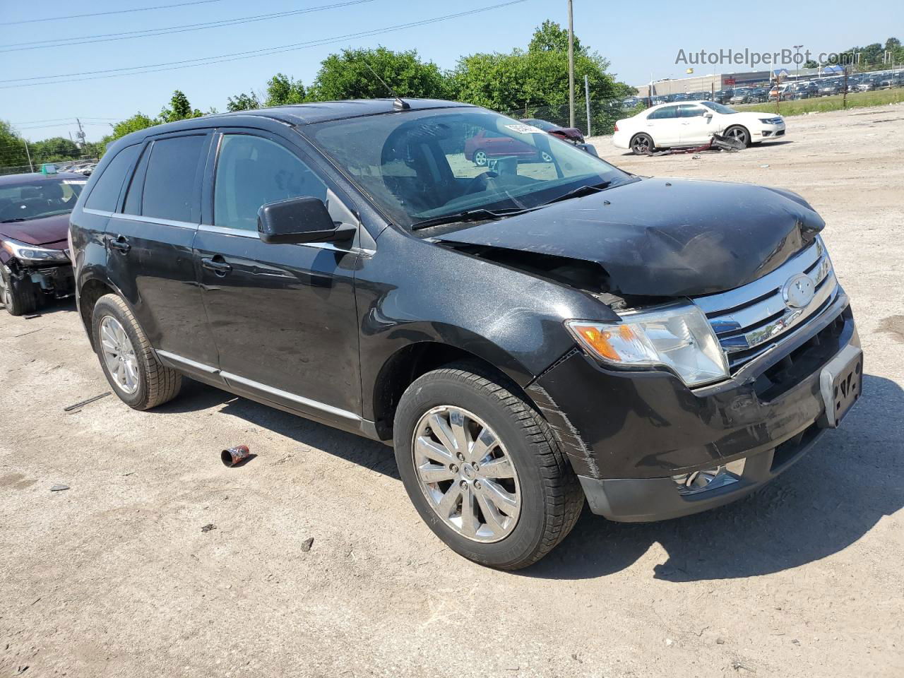 2010 Ford Edge Limited Черный vin: 2FMDK3KCXABA49299