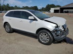 2010 Ford Edge Limited White vin: 2FMDK3KCXABA57774