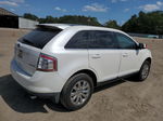 2010 Ford Edge Limited White vin: 2FMDK3KCXABA57774