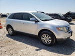 2010 Ford Edge Limited Silver vin: 2FMDK3KCXABB01661