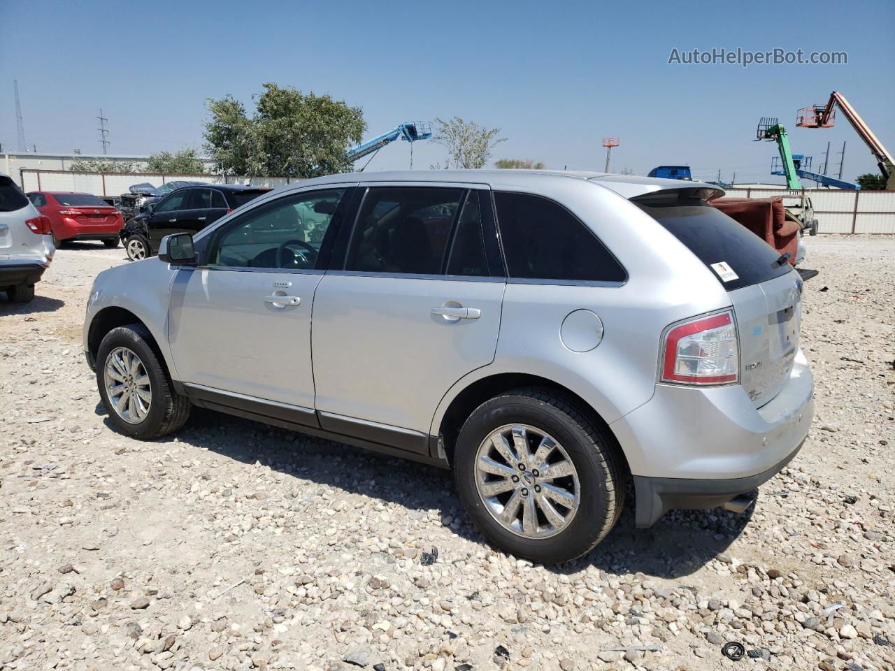 2010 Ford Edge Limited Silver vin: 2FMDK3KCXABB01661