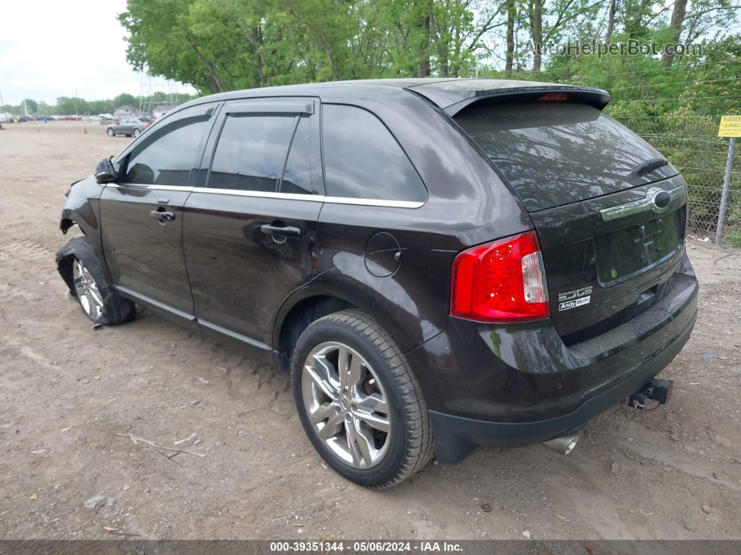 2014 Ford Edge Limited Black vin: 2FMDK3KCXEBA94412