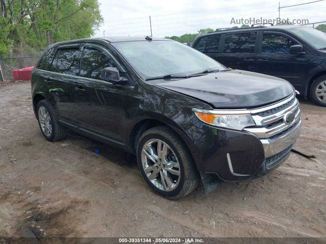 2014 Ford Edge Limited Черный vin: 2FMDK3KCXEBA94412