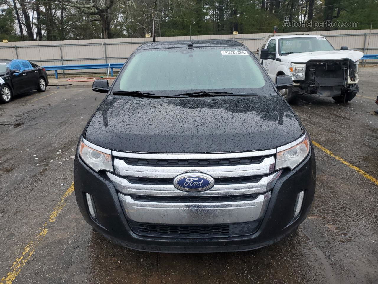 2014 Ford Edge Limited Black vin: 2FMDK3KCXEBB72588