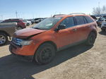 2008 Ford Edge Se Оранжевый vin: 2FMDK46C28BB28332