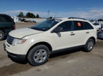 2008 Ford Edge Se Cream vin: 2FMDK46C98BA38112