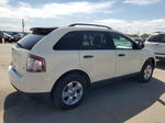 2008 Ford Edge Se Cream vin: 2FMDK46C98BA38112