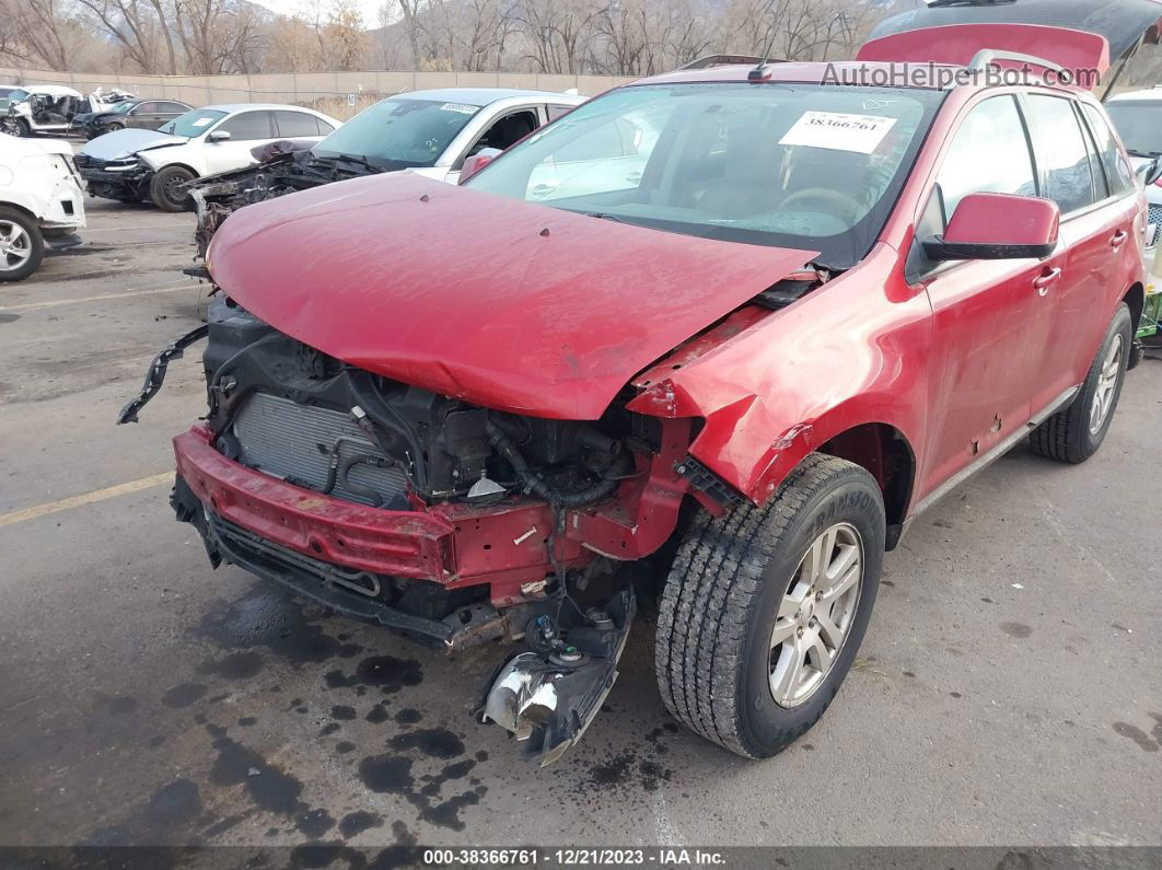 2008 Ford Edge Sel Red vin: 2FMDK48C08BA16061