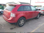 2008 Ford Edge Sel Red vin: 2FMDK48C08BA16061