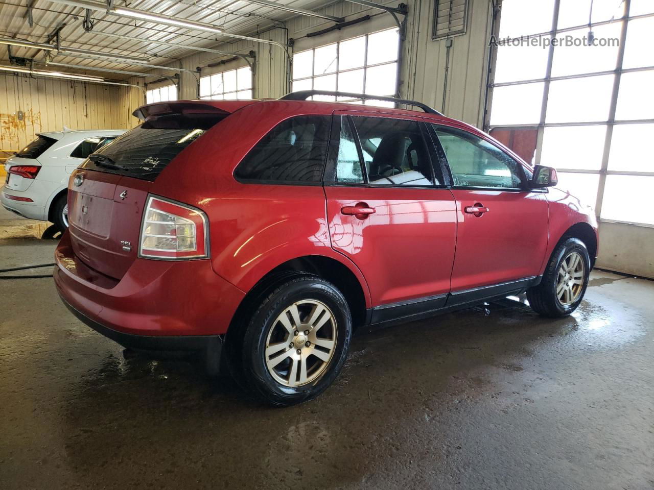 2008 Ford Edge Sel Red vin: 2FMDK48C08BB22333