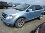 2008 Ford Edge Sel Blue vin: 2FMDK48C18BA35492