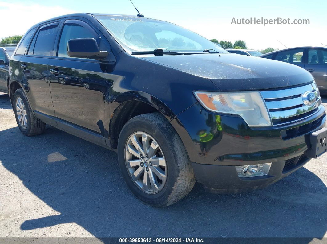 2008 Ford Edge Sel Black vin: 2FMDK48C18BA98141