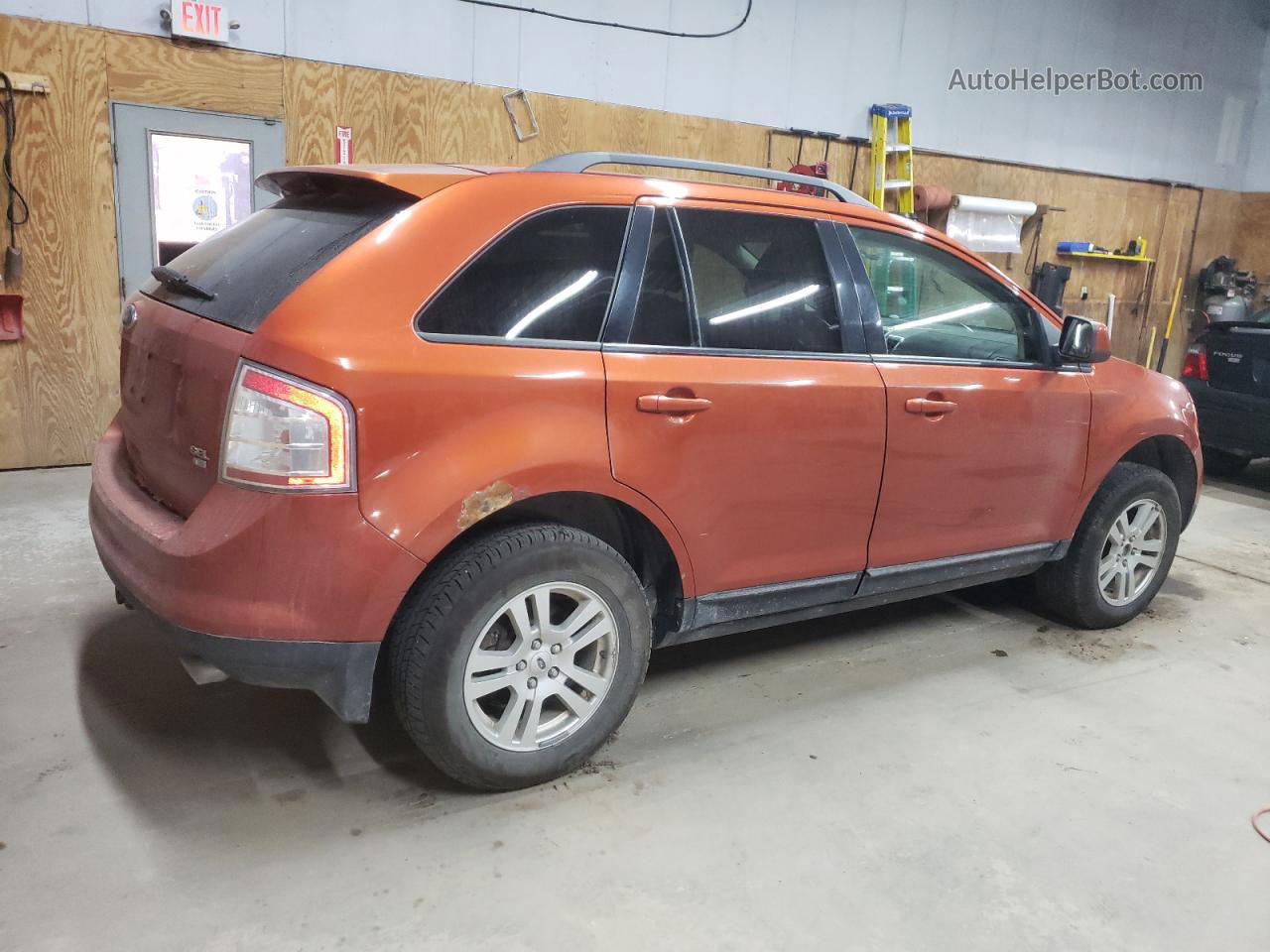 2008 Ford Edge Sel Orange vin: 2FMDK48C18BB22647