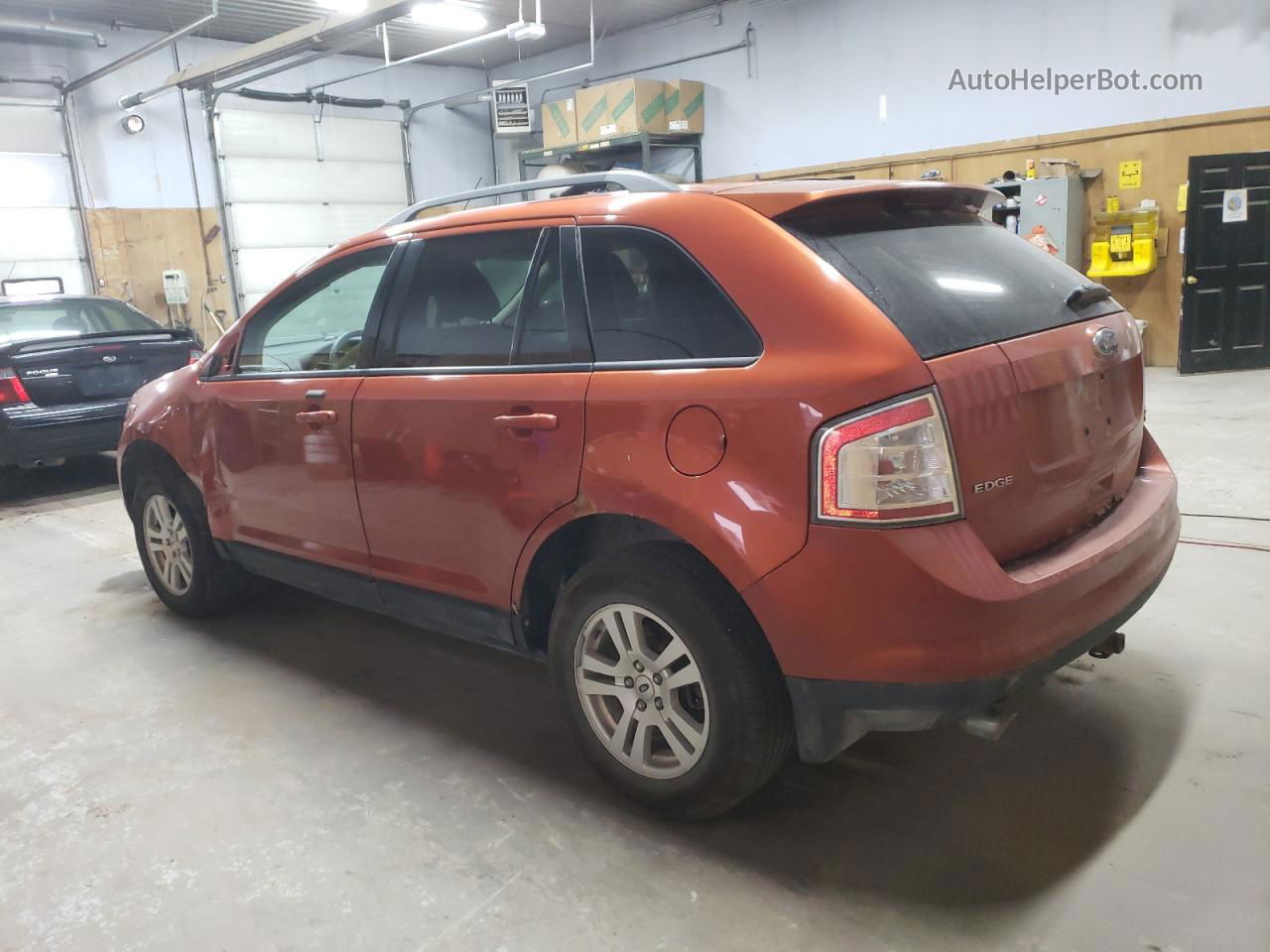 2008 Ford Edge Sel Orange vin: 2FMDK48C18BB22647