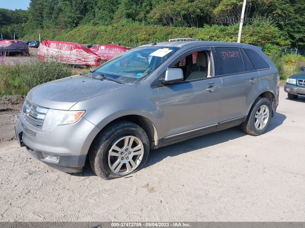 2008 Ford Edge Sel Gray vin: 2FMDK48C28BA03411