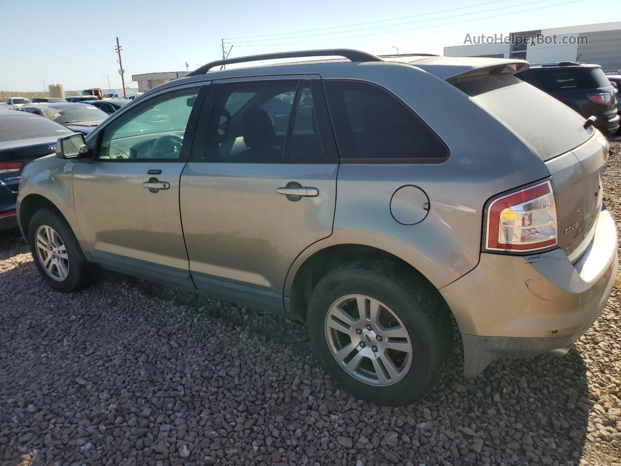 2008 Ford Edge Sel Серый vin: 2FMDK48C28BA30916