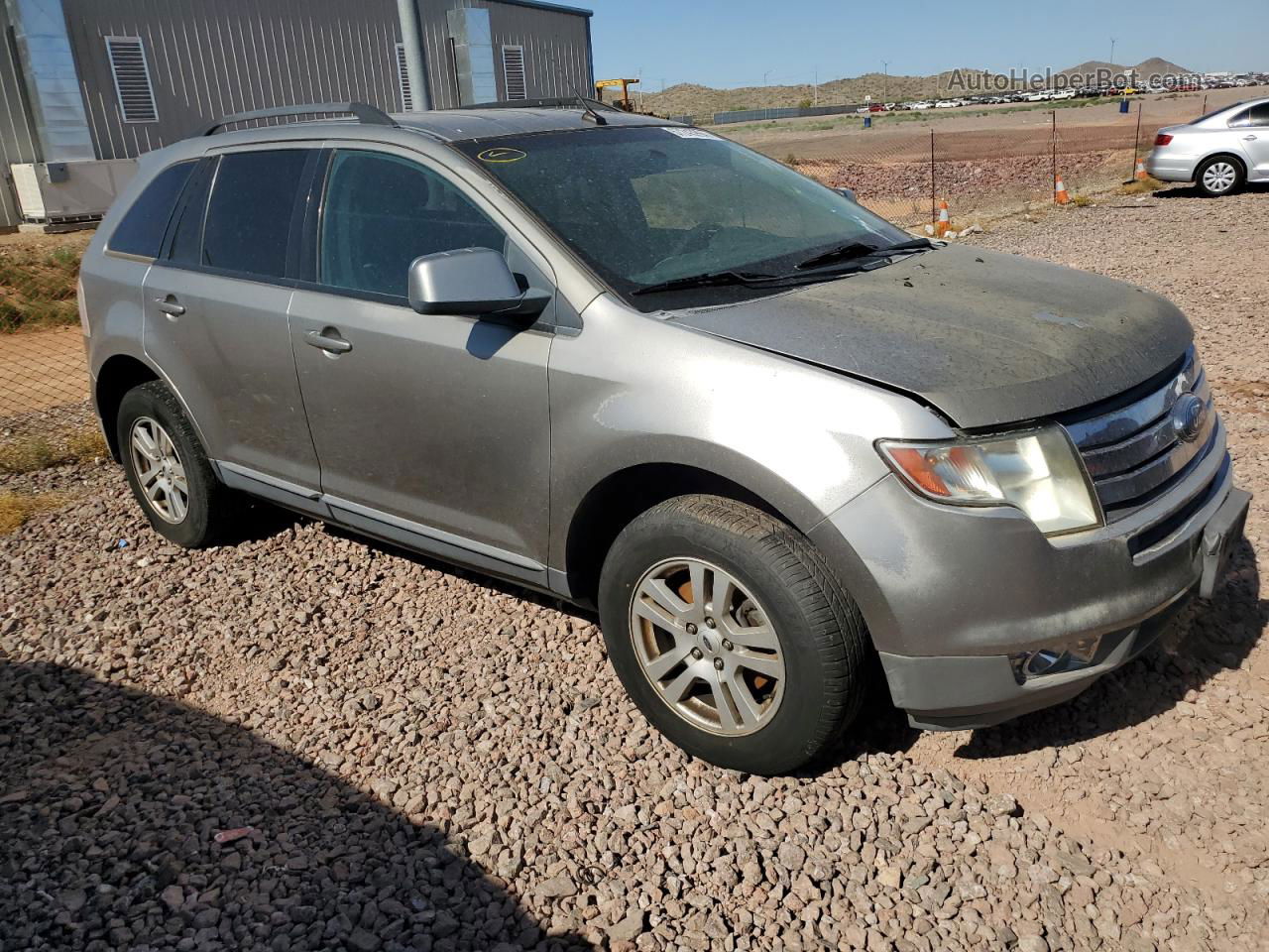 2008 Ford Edge Sel Gray vin: 2FMDK48C28BA30916