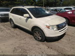 2008 Ford Edge Sel White vin: 2FMDK48C28BA78383