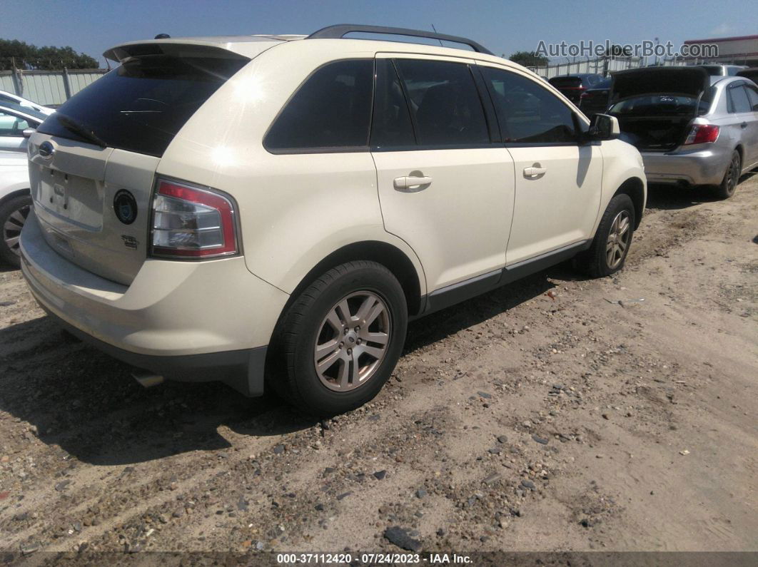 2008 Ford Edge Sel White vin: 2FMDK48C28BA78383