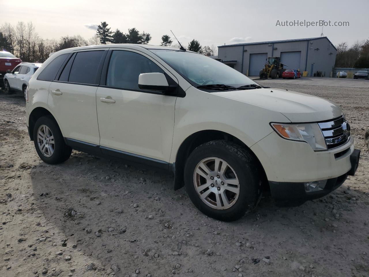 2008 Ford Edge Sel Cream vin: 2FMDK48C28BA89934