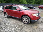 2008 Ford Edge Sel Red vin: 2FMDK48C38BA13624