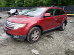 2008 Ford Edge Sel Red vin: 2FMDK48C38BA13624