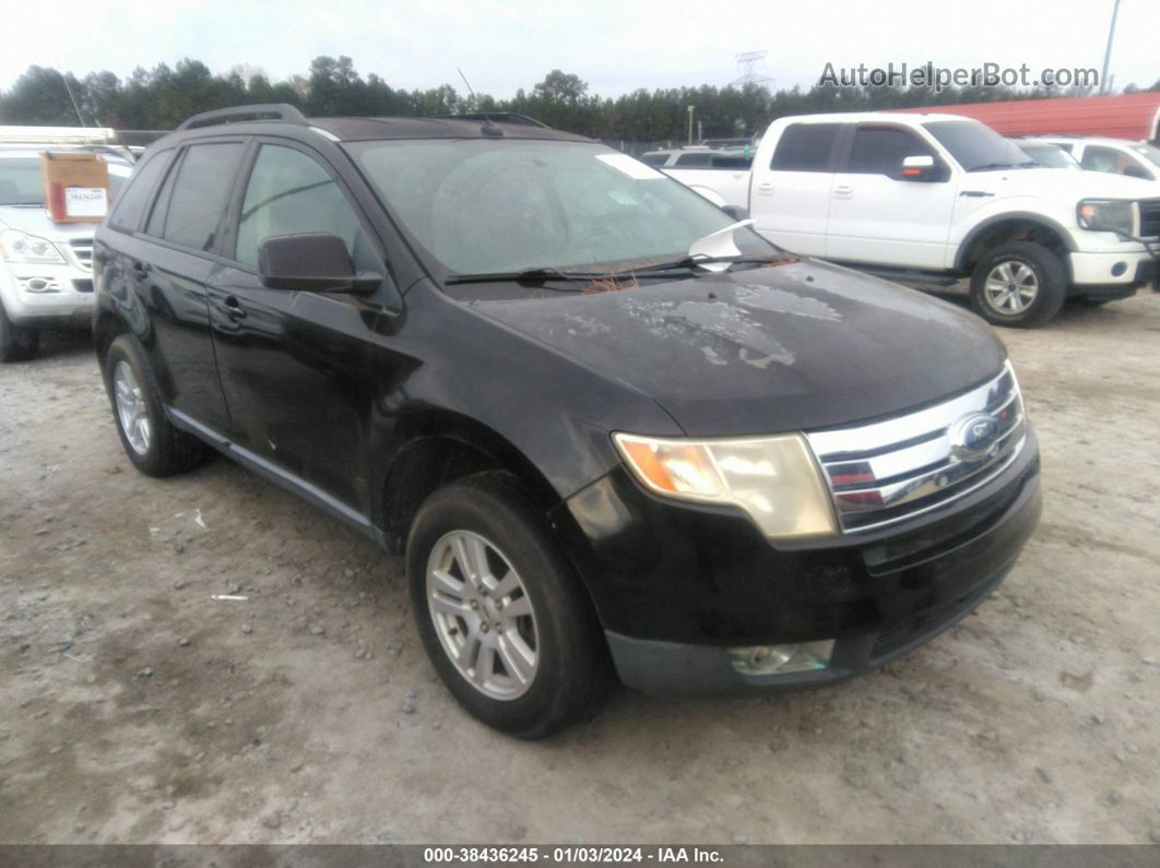 2008 Ford Edge Sel Black vin: 2FMDK48C38BA40483