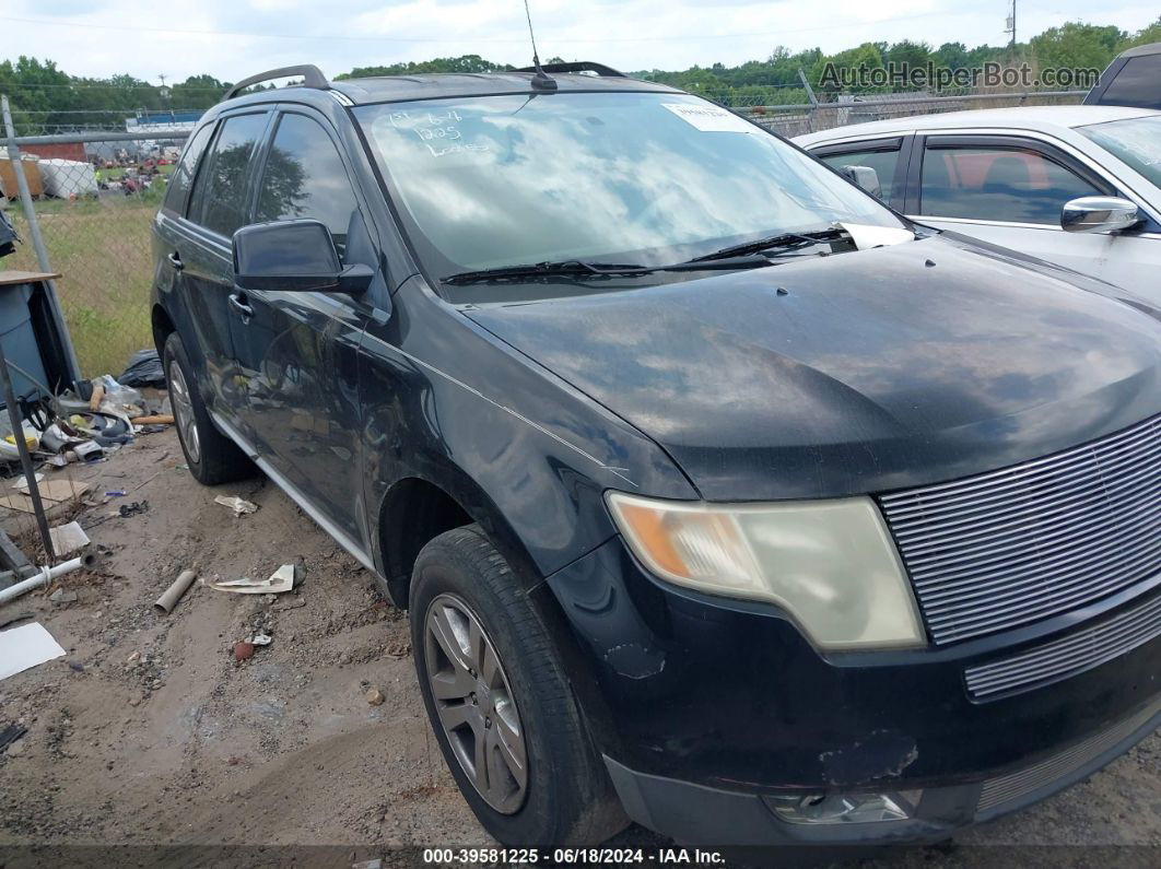 2008 Ford Edge Sel Black vin: 2FMDK48C38BA61009