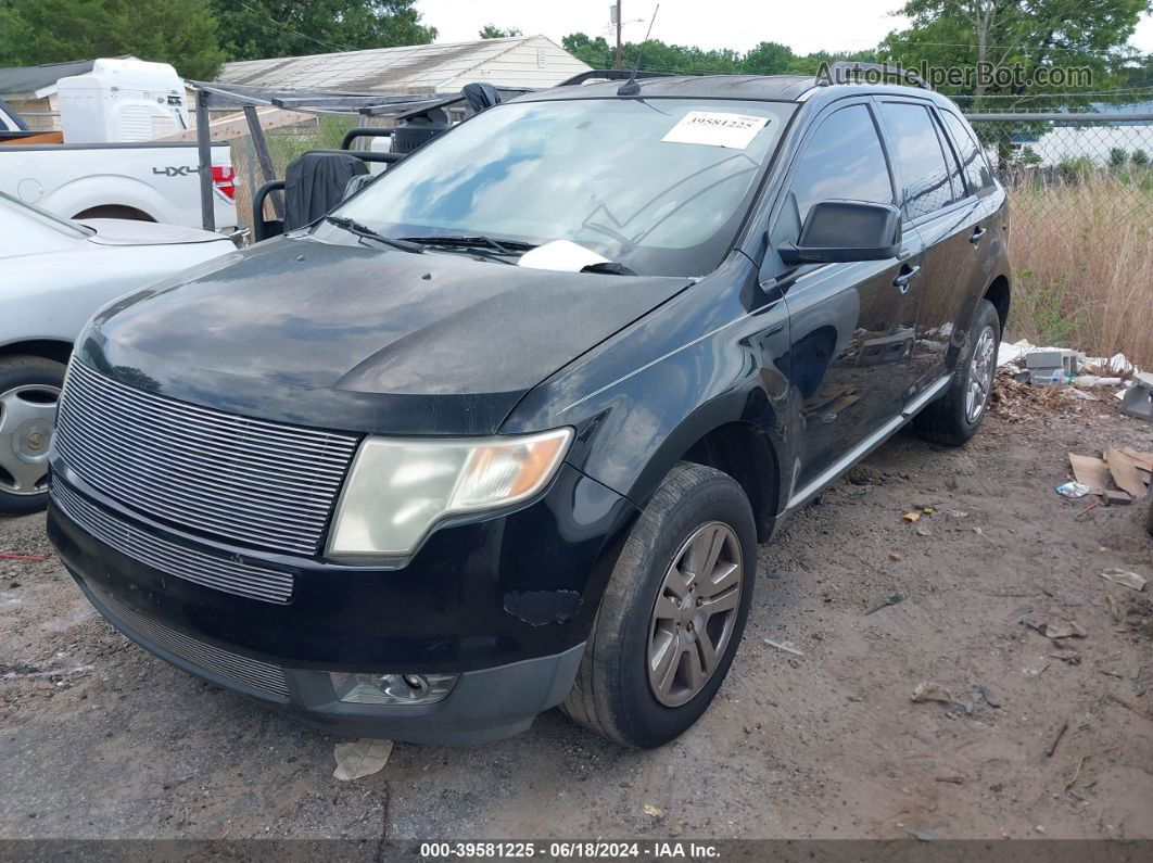 2008 Ford Edge Sel Black vin: 2FMDK48C38BA61009