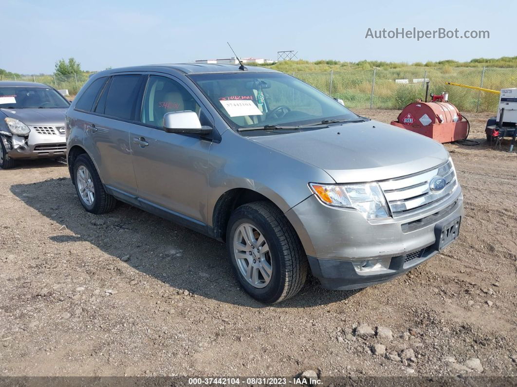 2008 Ford Edge Sel Gray vin: 2FMDK48C38BA65173