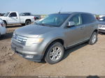 2008 Ford Edge Sel Gray vin: 2FMDK48C38BA65173