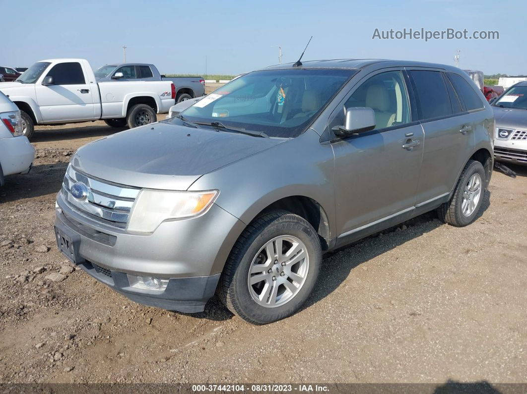 2008 Ford Edge Sel Gray vin: 2FMDK48C38BA65173