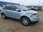 2008 Ford Edge Sel Blue vin: 2FMDK48C38BB02593