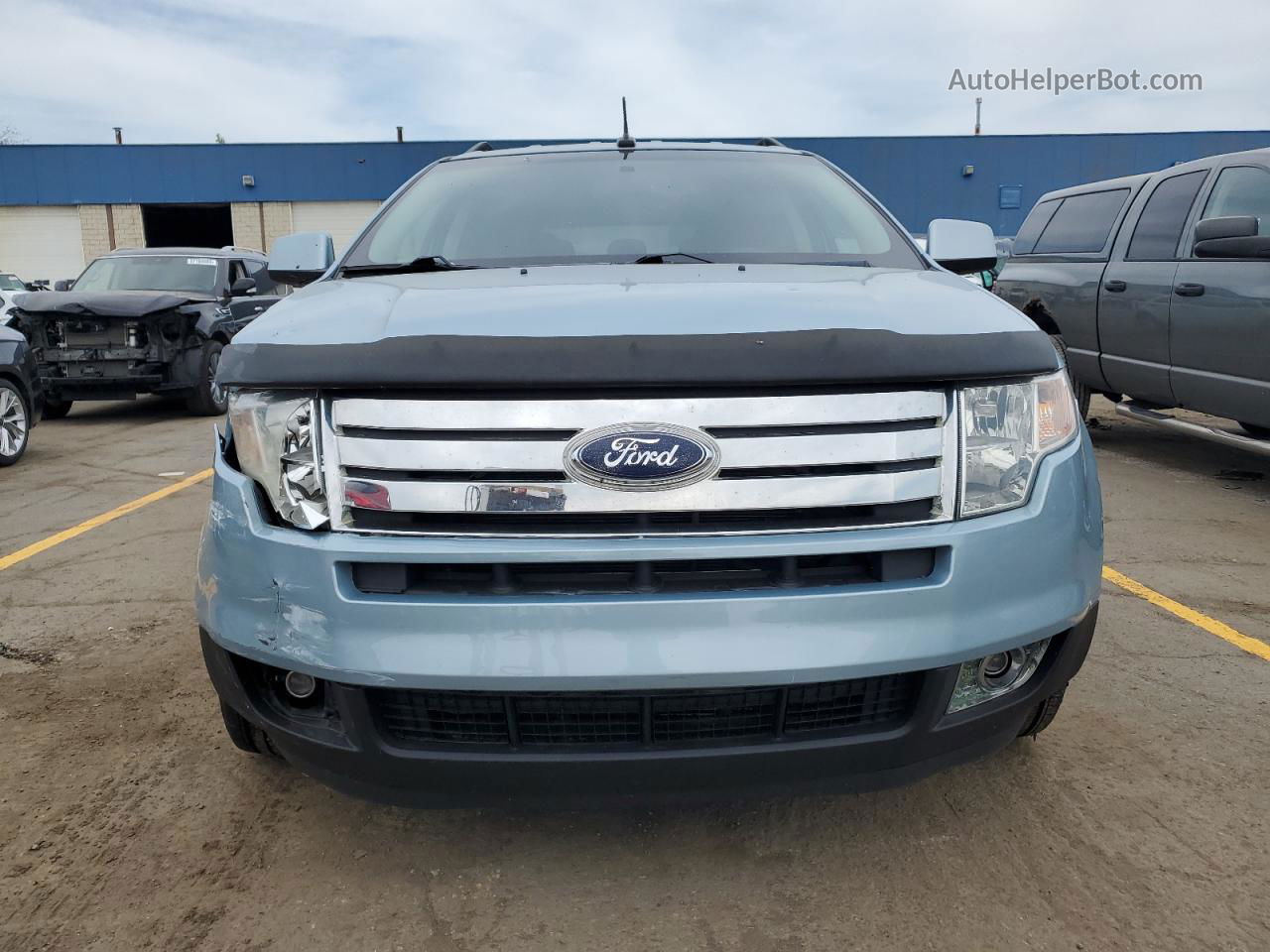 2008 Ford Edge Sel Blue vin: 2FMDK48C38BB02593