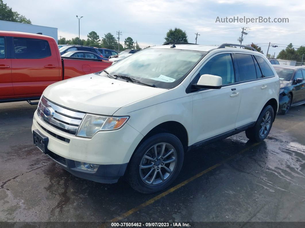 2008 Ford Edge Sel White vin: 2FMDK48C38BB49140