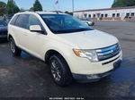 2008 Ford Edge Sel White vin: 2FMDK48C38BB49140