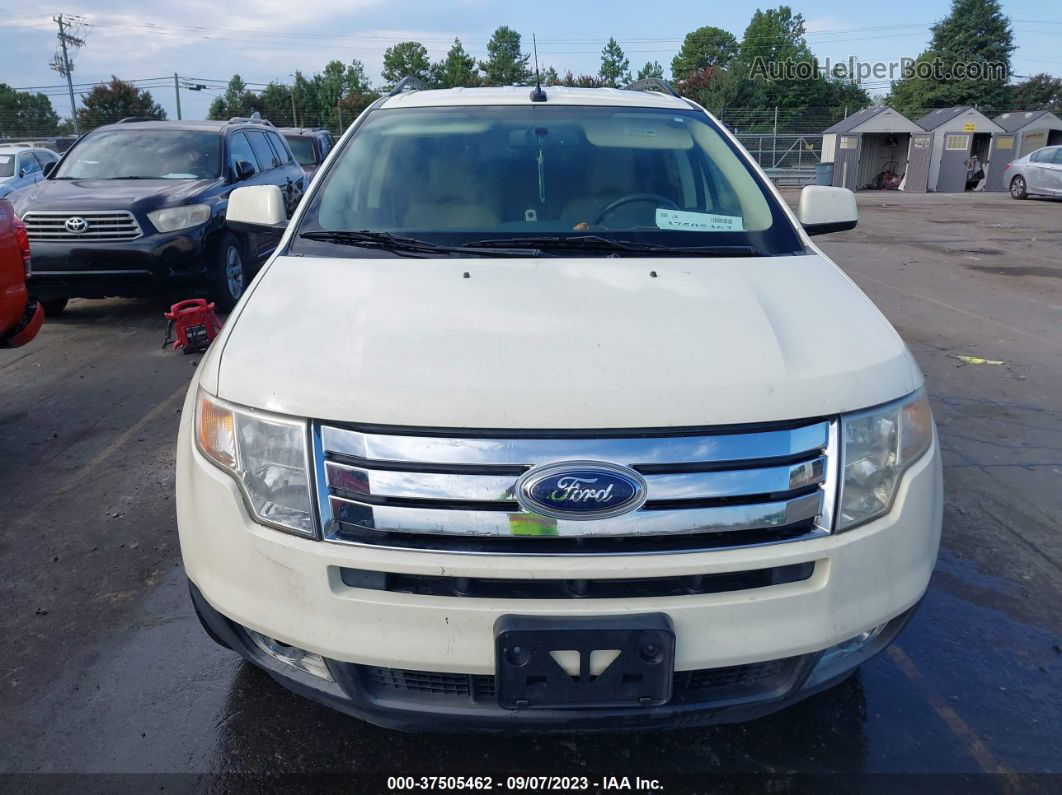 2008 Ford Edge Sel White vin: 2FMDK48C38BB49140